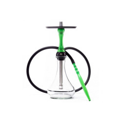 Cachimba Alpha Hookah Modelo X Green Fluor