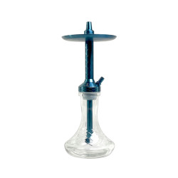 Cachimba Mr.Shisha Minikhalifa Blue (Con Base)