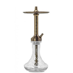 Cachimba Mr.Shisha Minikhalifa Brass (Con Base)