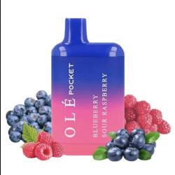 Vaper Desechable Olé Pocket Blueberry Sour Raspberry