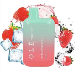 Vaper Desechable Olé Pocket Strawberry Ice